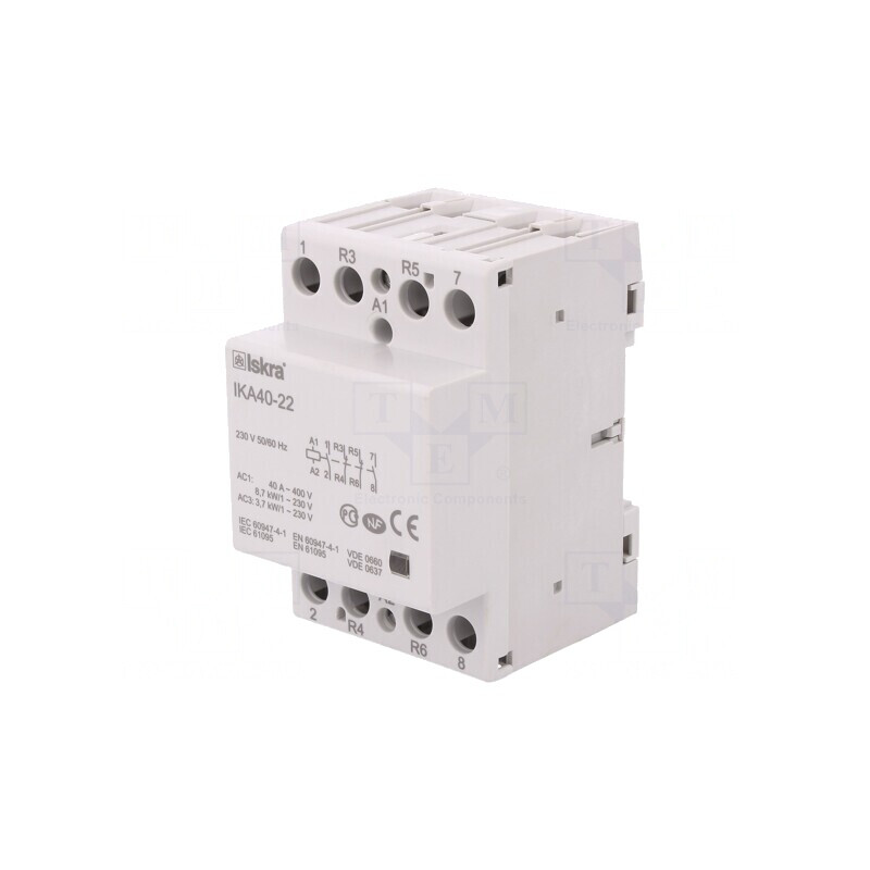 Contactor 4P 40A 230VAC NC/NO | Electronic-mag.ro | Componente Electronice Contactor 4P 40A 230VAC NC/NO | Electronic-mag.ro | Componente Electronice