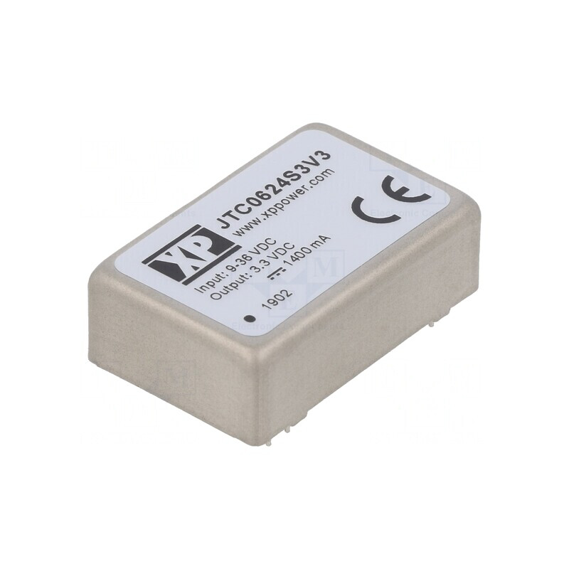 Convertor DC/DC 6W 9-36V la 3.3V 1400mA DIP24 | Electronic-mag.ro | Componente Electronice