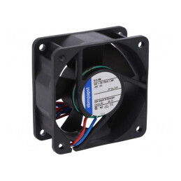 Ventilator axial 24V 60x60x25mm 42m3/h 35dBA cu rulment | Electronic-mag.ro | Componente Electronice
