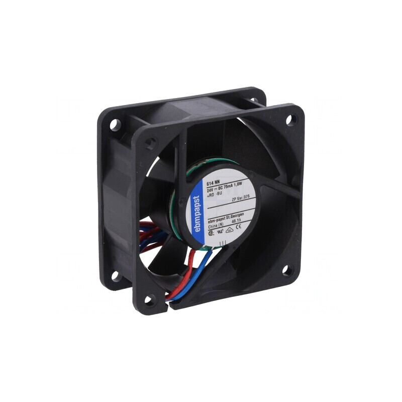 Ventilator axial 24V 60x60x25mm 42m3/h 35dBA cu rulment | Electronic-mag.ro | Componente Electronice Ventilator axial 24V 60x60x25mm 42m3/h 35dBA cu rulment | Electronic-mag.ro | Componente Electronice