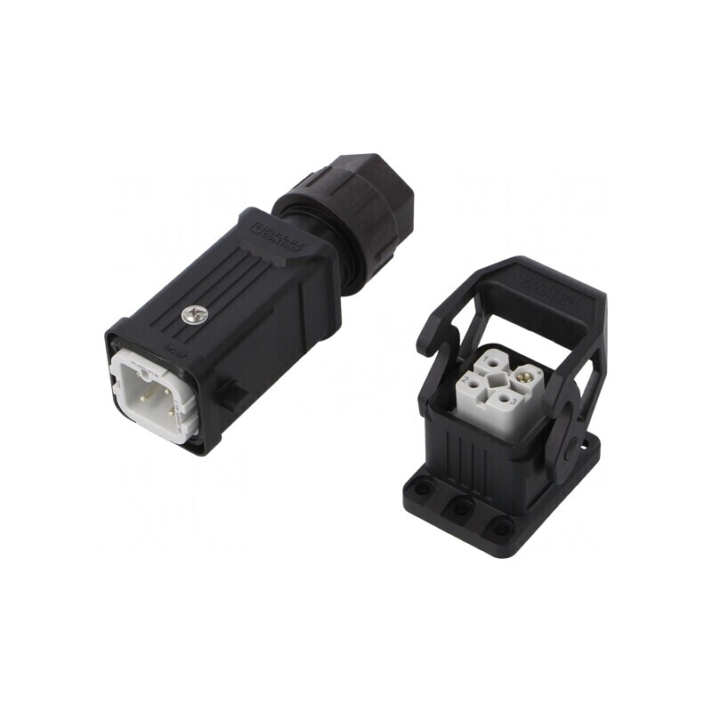 Conector HDC 230V 10A 4 Pini 3 PE Drept | Electronic-mag.ro | Componente Electronice Conector HDC 230V 10A 4 Pini 3 PE Drept | Electronic-mag.ro | Componente Electronice