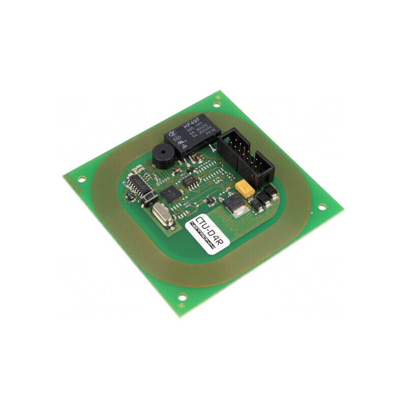 Cititor RFID 125kHz cu Antenă 79.5mm 8-16V RS485 | Electronic-mag.ro | Componente Electronice