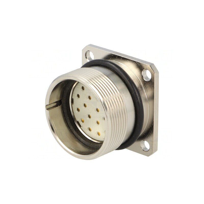 Conector M27 Soclu Mamă 21-PIN IP67 1mm2 pentru Lipire | Electronic-mag.ro | Componente Electronice