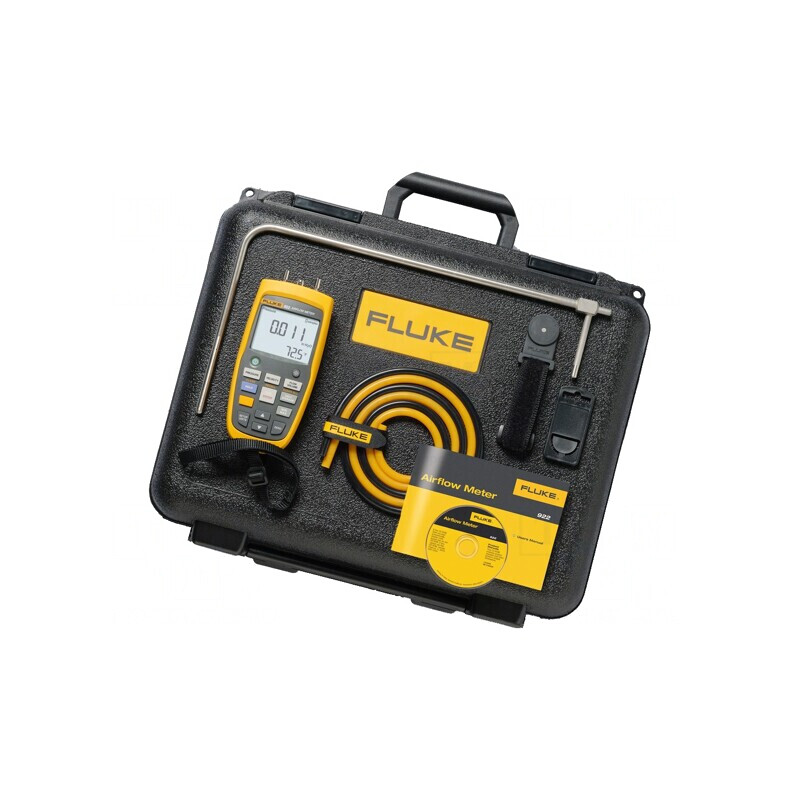 Anemometru LCD cu Memorie și Iluminare FLUKE 922/KIT | Electronic-mag.ro | Componente Electronice