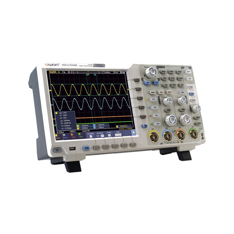 Osciloscop Digital 4 Canale 200MHz 1Gsps LCD TFT | Electronic-mag.ro | Componente Electronice