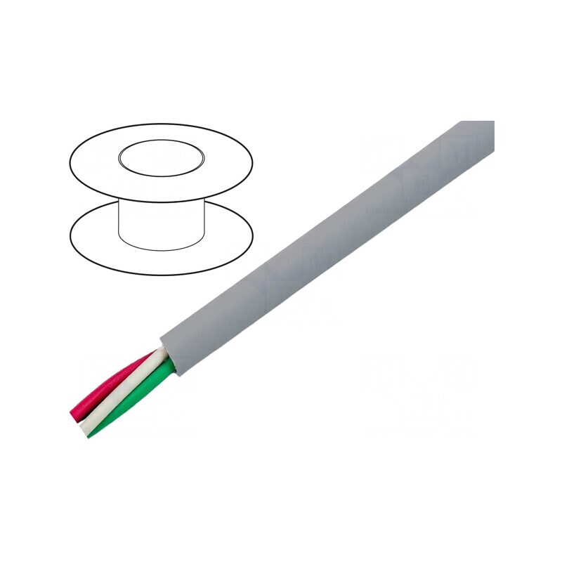 Cablu EcoCable Mini 4x28AWG neecranat 305m | Electronic-mag.ro | Componente Electronice