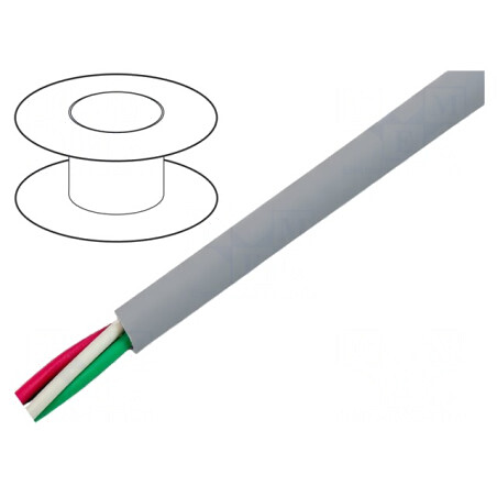 Cablu EcoCable Mini 4x28AWG neecranat 305m | Electronic-mag.ro | Componente Electronice