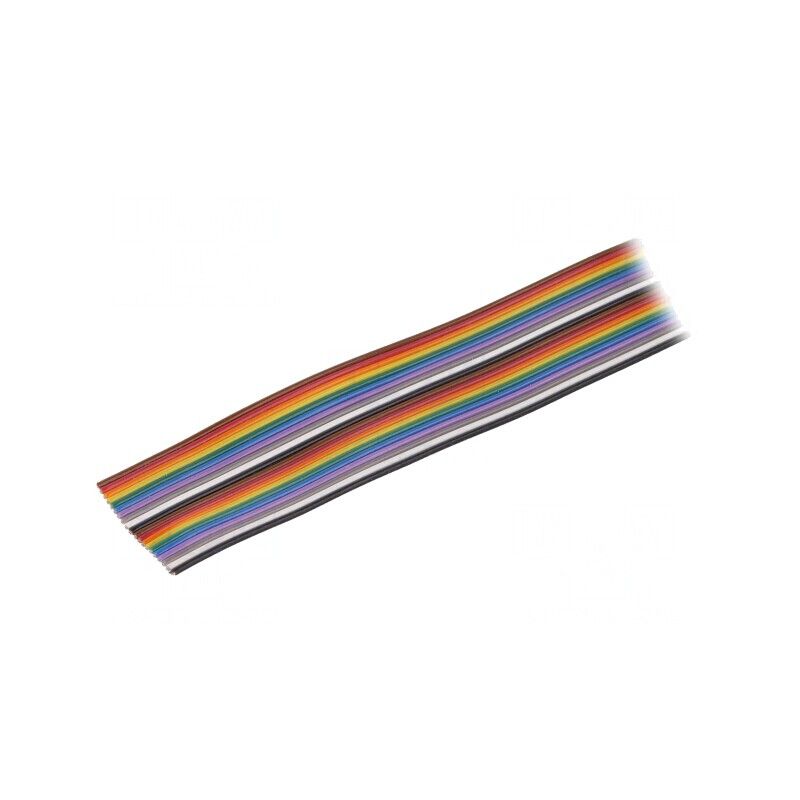 Cablu bandă litat neecranat 30x26AWG 30.5m PVC | Electronic-mag.ro | Componente Electronice