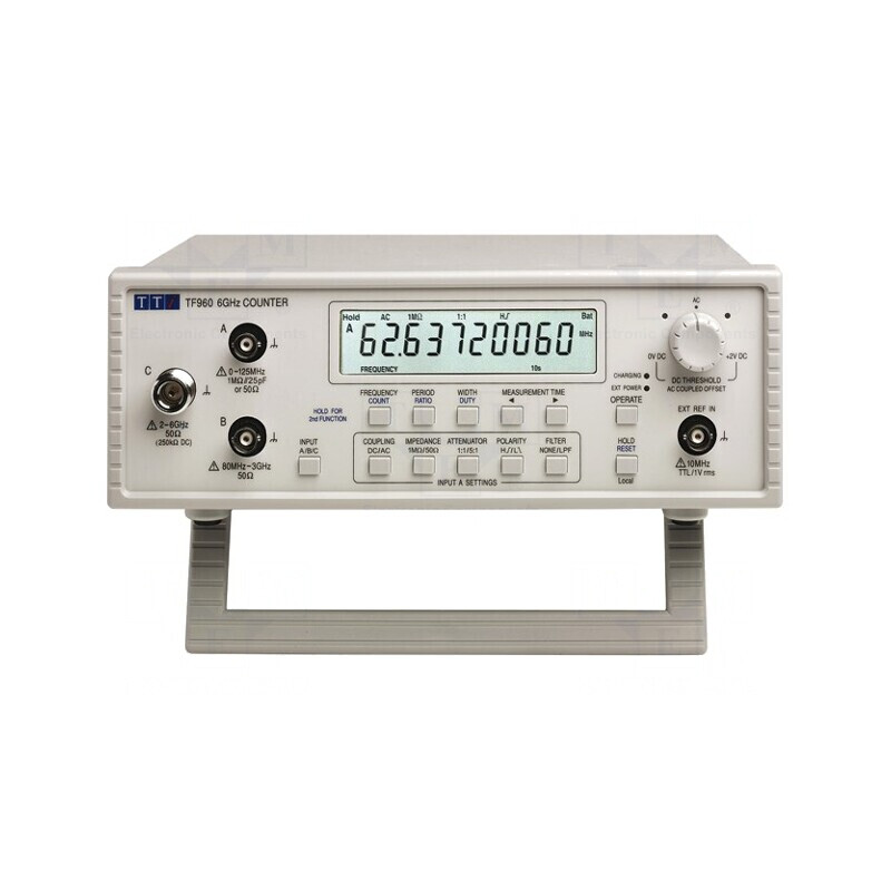 Aparat de Măsură Frecvență LCD 0,001-6000MHz 2 Canale | Electronic-mag.ro | Componente Electronice