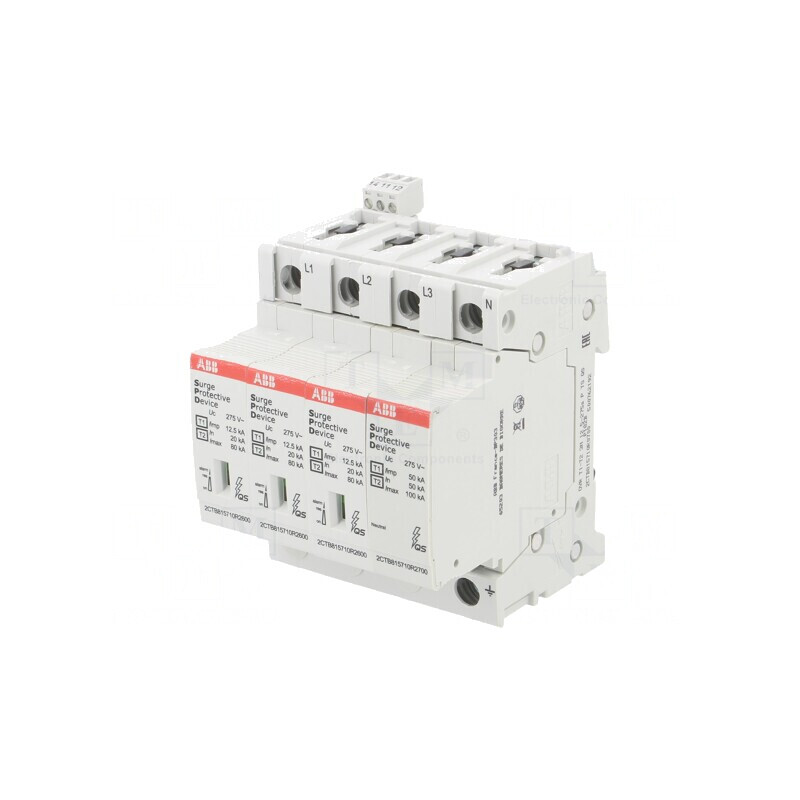 Limitator de Supratensiuni Tip 1 2P 80kA | Electronic-mag.ro | Componente Electronice Limitator de Supratensiuni Tip 1 2P 80kA | Electronic-mag.ro | Componente Electronice