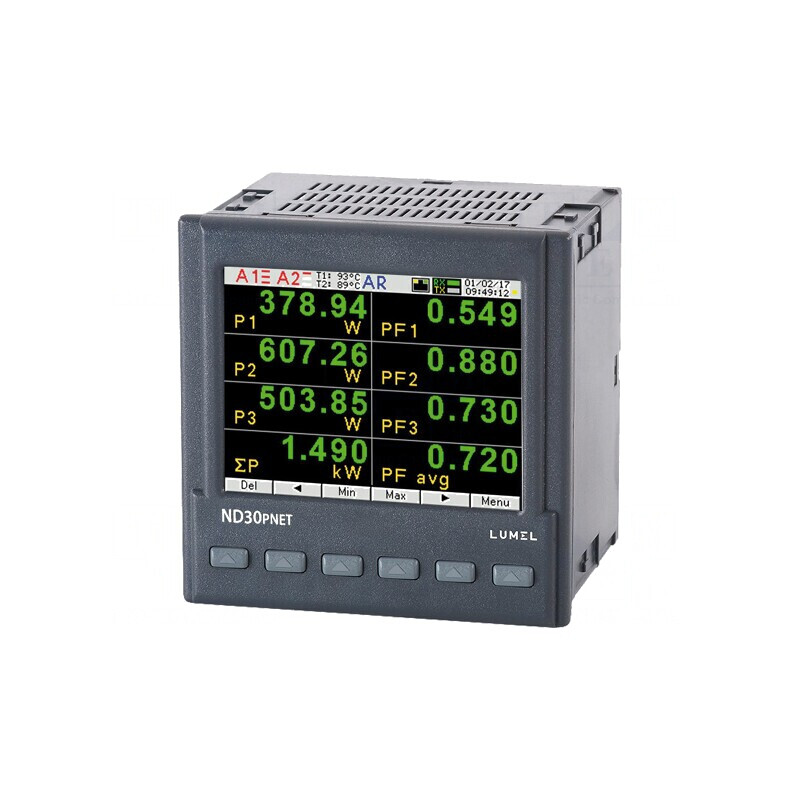 Aparat Digital de Măsurat Parametri Rețea pentru Montare | Electronic-mag.ro | Componente Electronice