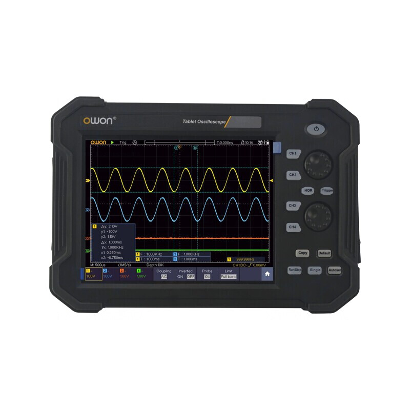 Osciloscop Manual 70MHz LCD TFT 8 Canale 1Gsps | Electronic-mag.ro | Componente Electronice