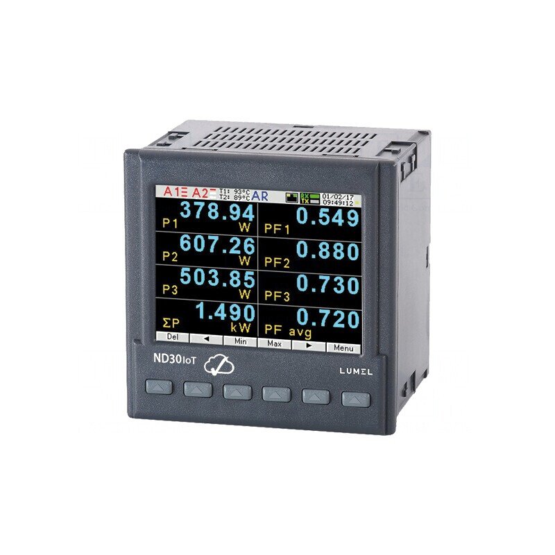 Aparat de măsură parametri rețea digital ND30IOT pentru montare | Electronic-mag.ro | Componente Electronice