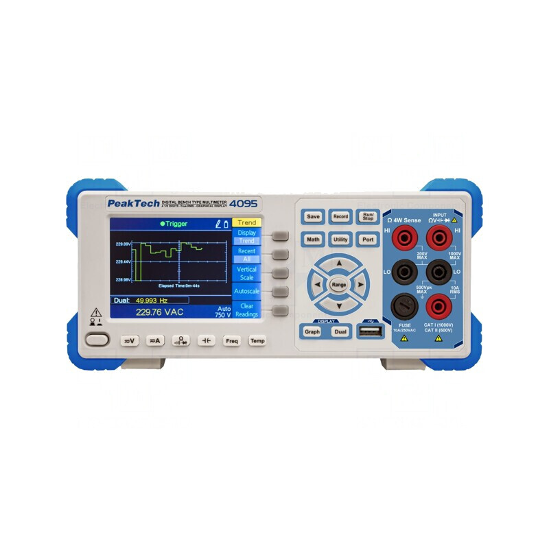 Multimetru de masă LCD TFT 480x320 AC 60mA-10A | Electronic-mag.ro | Componente Electronice