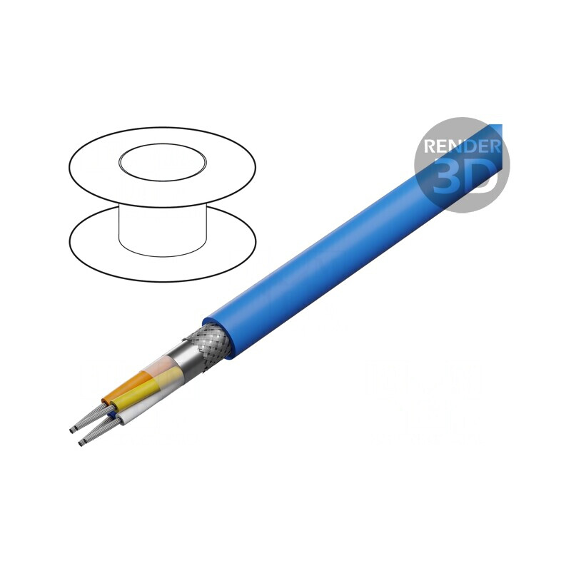 Cablu Ethernet Feroviar Exterior 5e Cu | Electronic-mag.ro | Componente Electronice