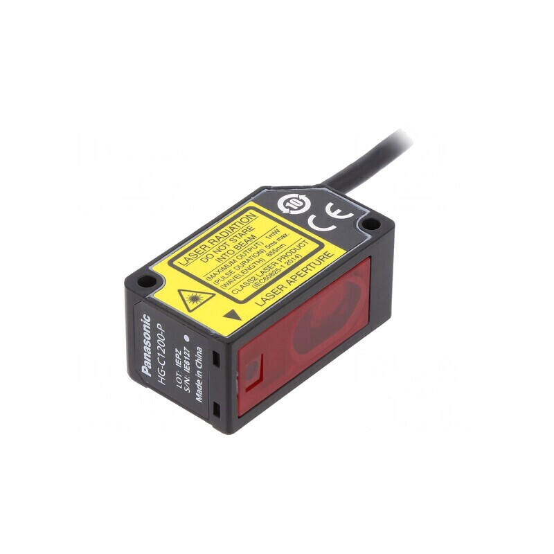 Senzor Distanță Laser Reflexiv 200mm PNP 12-24VDC | Electronic-mag.ro | Componente Electronice