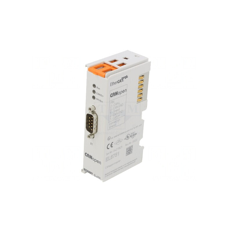 CANopen Master Terminal D-Sub 9pin IP20 EL6751 | Electronic-mag.ro | Componente Electronice CANopen Master Terminal D-Sub 9pin IP20 EL6751 | Electronic-mag.ro | Componente Electronice