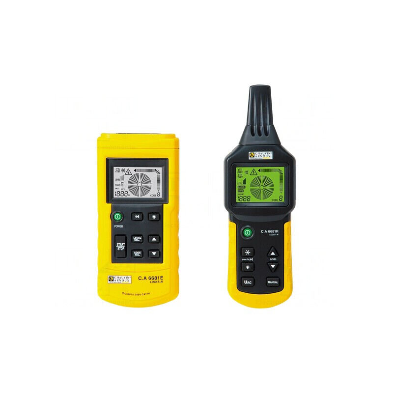 Localizator de Conductori LCD 12-300V AC/DC C.A 6681 | Electronic-mag.ro | Componente Electronice