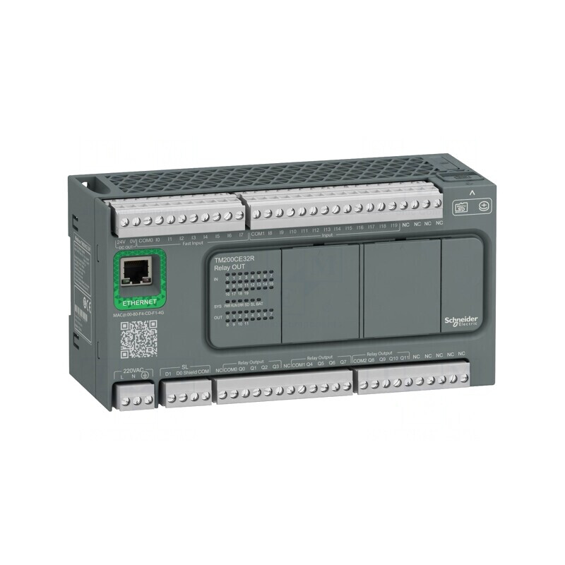 Controler Programabil PLC 12 Iesiri 20 Intrari IP20 Releu TM200CE32R | Electronic-mag.ro | Componente Electronice Controler Programabil PLC 12 Iesiri 20 Intrari IP20 Releu TM200CE32R | Electronic-mag.ro | Componente Electronice