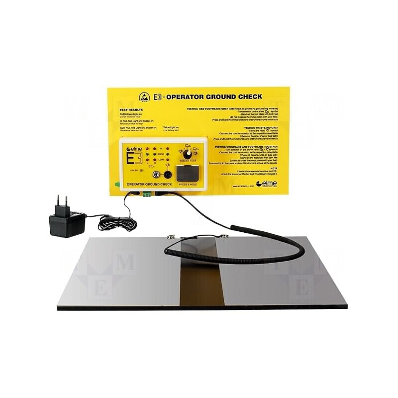 Tester brățări și încălțări ESD 28V | Electronic-mag.ro | Componente Electronice