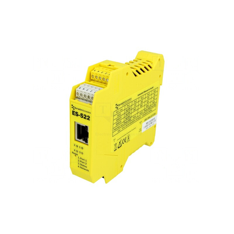 Server Porturi Seriale 2 Porturi 8-30VDC RJ45 IP20 | Electronic-mag.ro | Componente Electronice