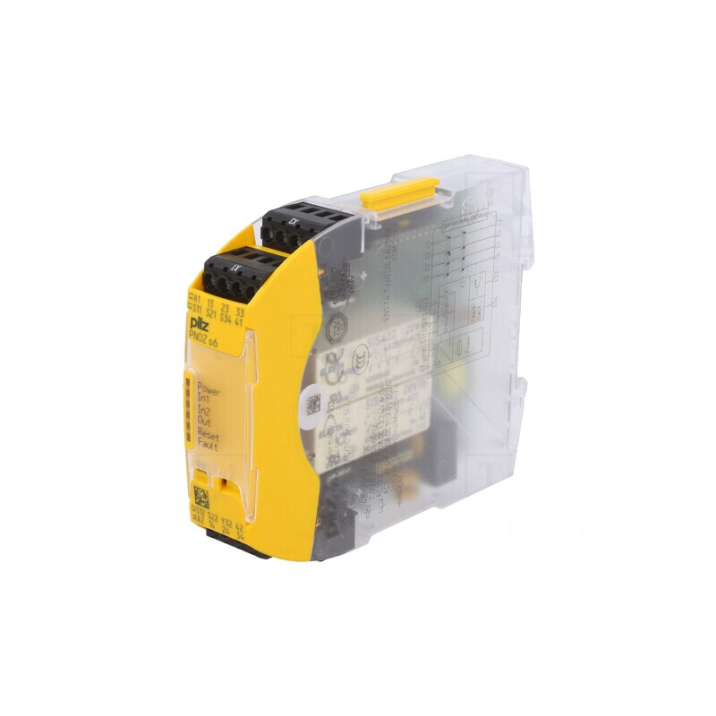 Releu de Siguranță PNOZ s6 48-240VAC 3 IN 5 OUT | Electronic-mag.ro | Componente Electronice