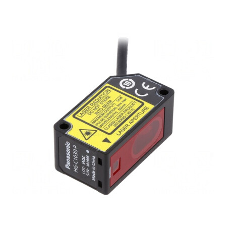 Senzor Distanță Laser Reflexiv 30mm PNP 12-24VDC | Electronic-mag.ro | Componente Electronice