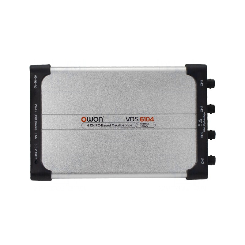 Osciloscop PC 100MHz 4 Canale VDS6104 | Electronic-mag.ro | Componente Electronice