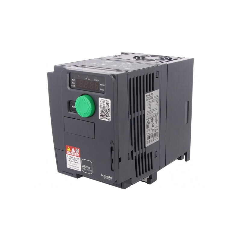 Invertor Vectorial 0,55kW 0-10V 9 1,9A ATV320U06N4C | Electronic-mag.ro | Componente Electronice