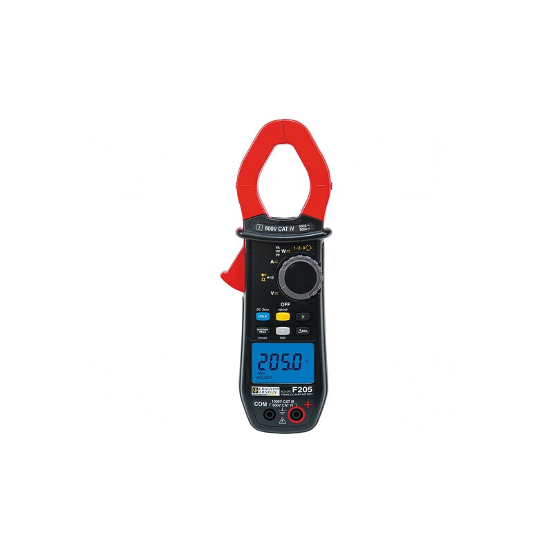 Multimetru Digital cu Pensetă LCD F205 | Electronic-mag.ro | Componente Electronice
