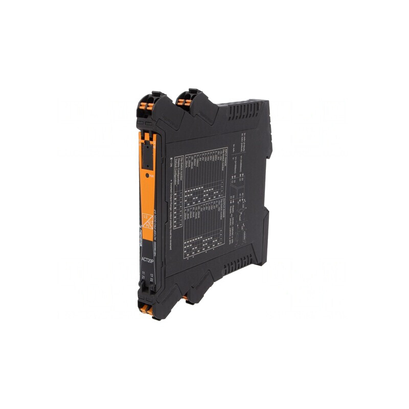Adaptor de Semnale Analogice pentru Şină DIN 24-230VDC | Electronic-mag.ro | Componente Electronice