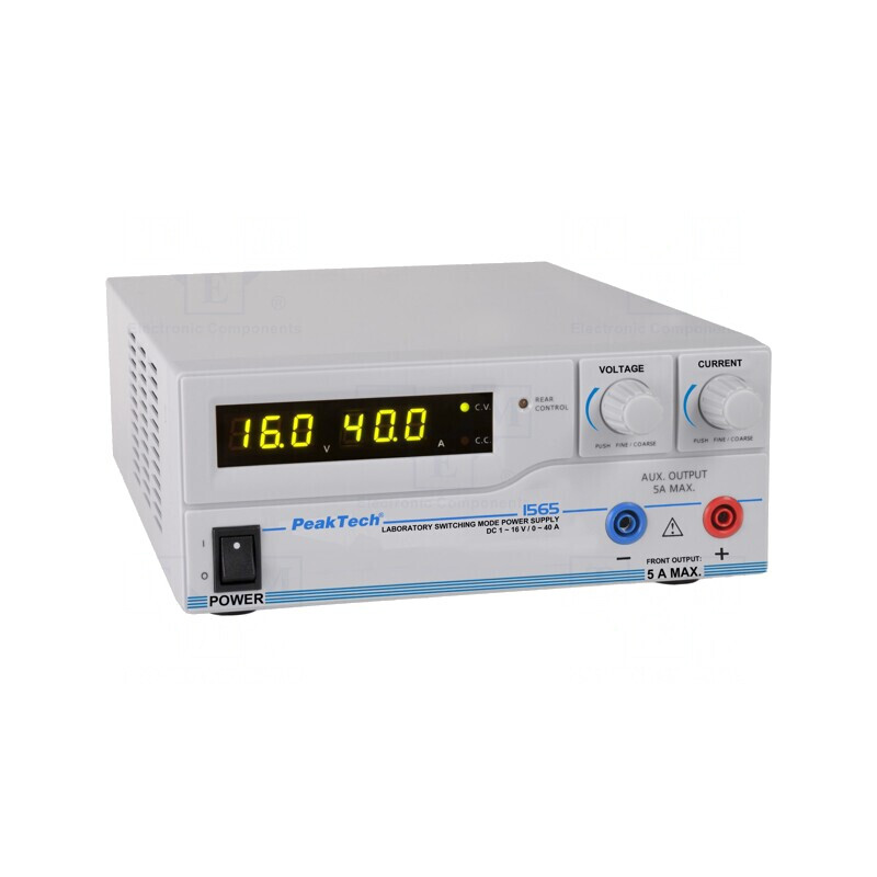 Alimentator de laborator programabil canal unic P 1565 | Electronic-mag.ro | Componente Electronice