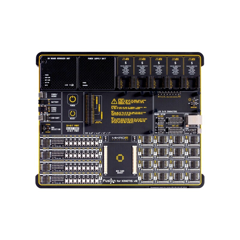 Kituri Dezvoltare NXP ARM FUSION FOR KINETIS V8 CAN UART USB WiFi | Electronic-mag.ro | Componente Electronice