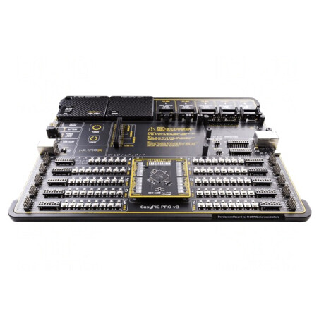 Kit Dezvoltare Microchip PIC Fusion v8 - EASYPIC PRO V8 | Electronic-mag.ro | Componente Electronice