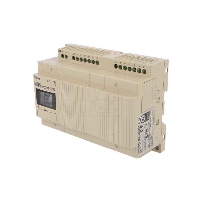 Releu programabil 12 IN 8 OUT ZEN-20C IP20 | Electronic-mag.ro | Componente Electronice