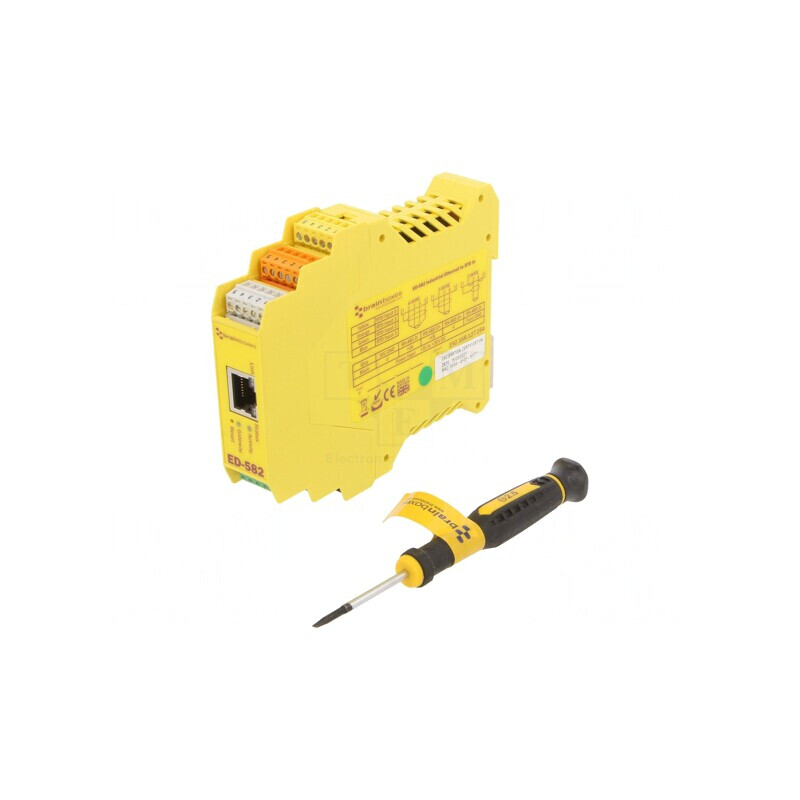 Poartă Ethernet 1 Port 5-30VDC DIN Rail IP20 | Electronic-mag.ro | Componente Electronice