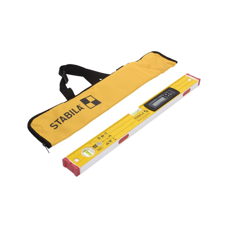 Nivelă electronică 0,61m IP65 cu husă | Electronic-mag.ro | Componente Electronice