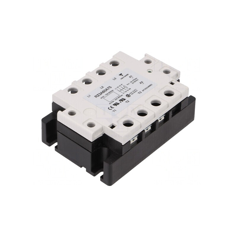 Releu semiconductor 75A 3-fazat 42-660VAC | Electronic-mag.ro | Componente Electronice