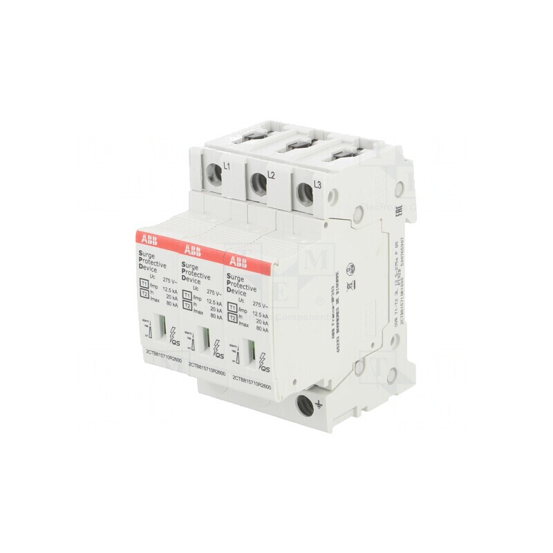 Limitator de supratensiuni Tip 1 2 Poli 80kA | Electronic-mag.ro | Componente Electronice