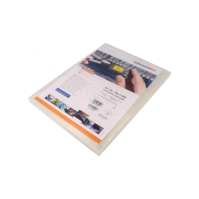 Etichetă Albă 25,4x95,3mm TAGPRINTPRO2.0EU | Electronic-mag.ro | Componente Electronice