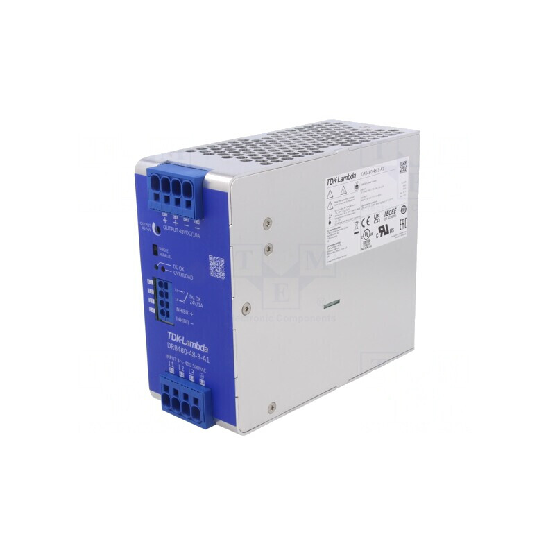 Alimentator Pulsatoriu DIN 480W 48V 10A | Electronic-mag.ro | Componente Electronice