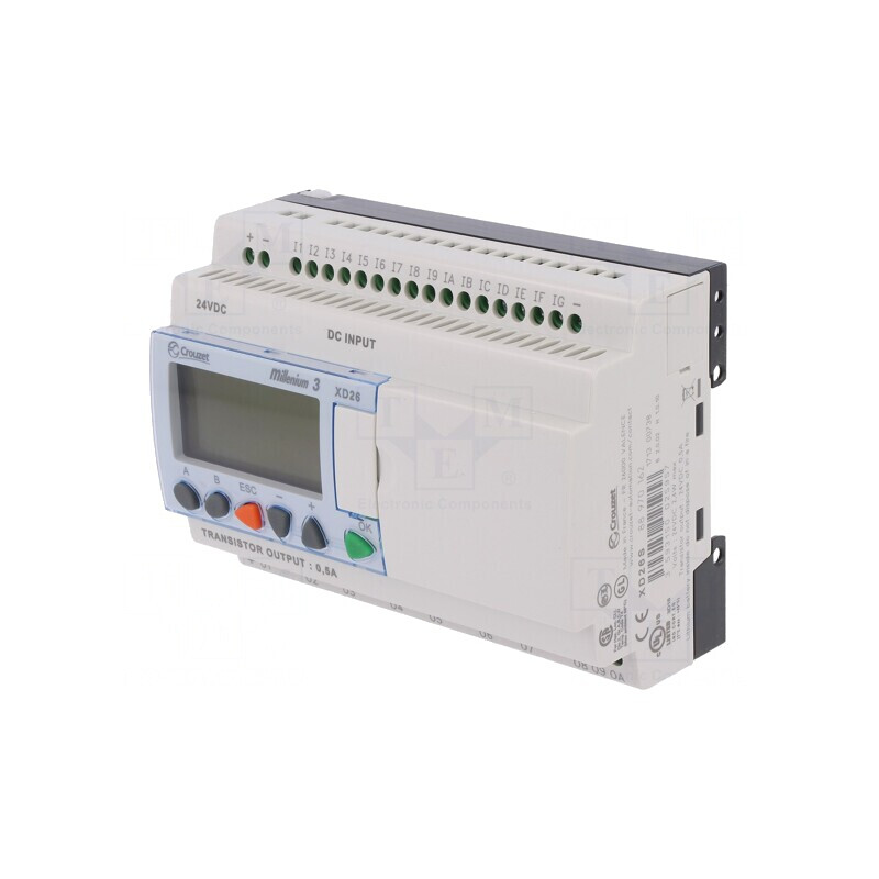 Releu Programabil 16 IN 10 OUT 24VDC IP20 | Electronic-mag.ro | Componente Electronice Releu Programabil 16 IN 10 OUT 24VDC IP20 | Electronic-mag.ro | Componente Electronice