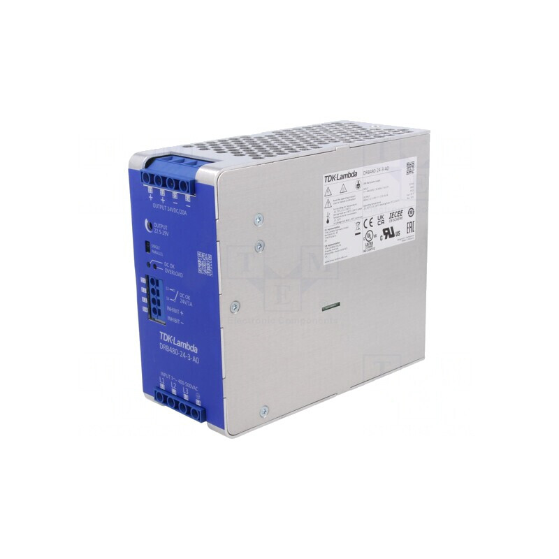 Alimentator pulsatoriu 480W 24V 20A pentru șină DIN | Electronic-mag.ro | Componente Electronice
