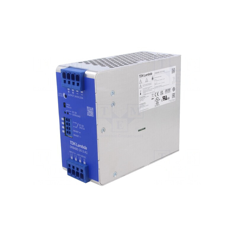 Alimentator Pulsatoriu DIN 480W 24V 20A | Electronic-mag.ro | Componente Electronice
