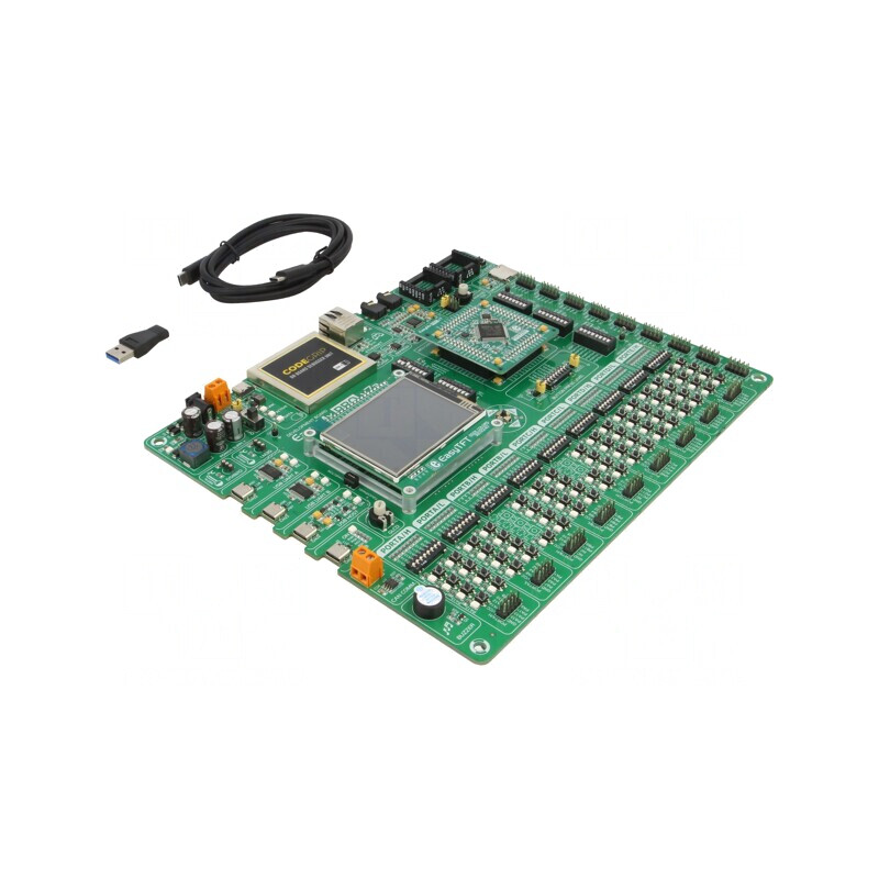 Kit Dezvoltare ARM STM32 cu Programare CODEGRIP și EASYMX PRO V7A | Electronic-mag.ro | Componente Electronice