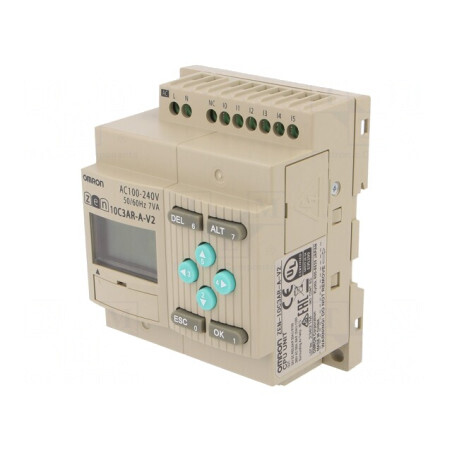 Releu Programabil 6 IN 4 OUT pentru Șină DIN ZEN-10C3AR-A-V2 | Electronic-mag.ro | Componente Electronice