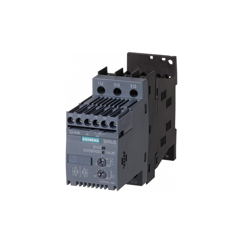 Softstart 200-480VAC pentru șină DIN 3RW3018-1BB14 | Electronic-mag.ro | Componente Electronice
