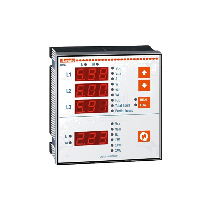Aparat de măsură parametri reţea LED 3-fazat DMK 20 | Electronic-mag.ro | Componente Electronice