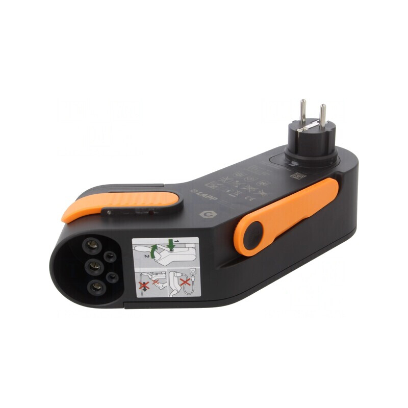 Încărcător eMobility 230V 2,3kW 10A Negru | Electronic-mag.ro | Componente Electronice