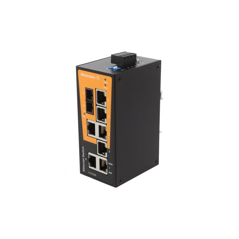 Switch Ethernet 8 Porturi Neadministrabil 9,6÷60VDC | Electronic-mag.ro | Componente Electronice